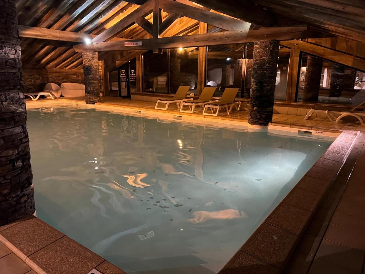 Appartement Ski Aux Pieds Dans Residence Premium Piscine, Sauna Hamam 생마르탱 드 벨빌 외부 사진