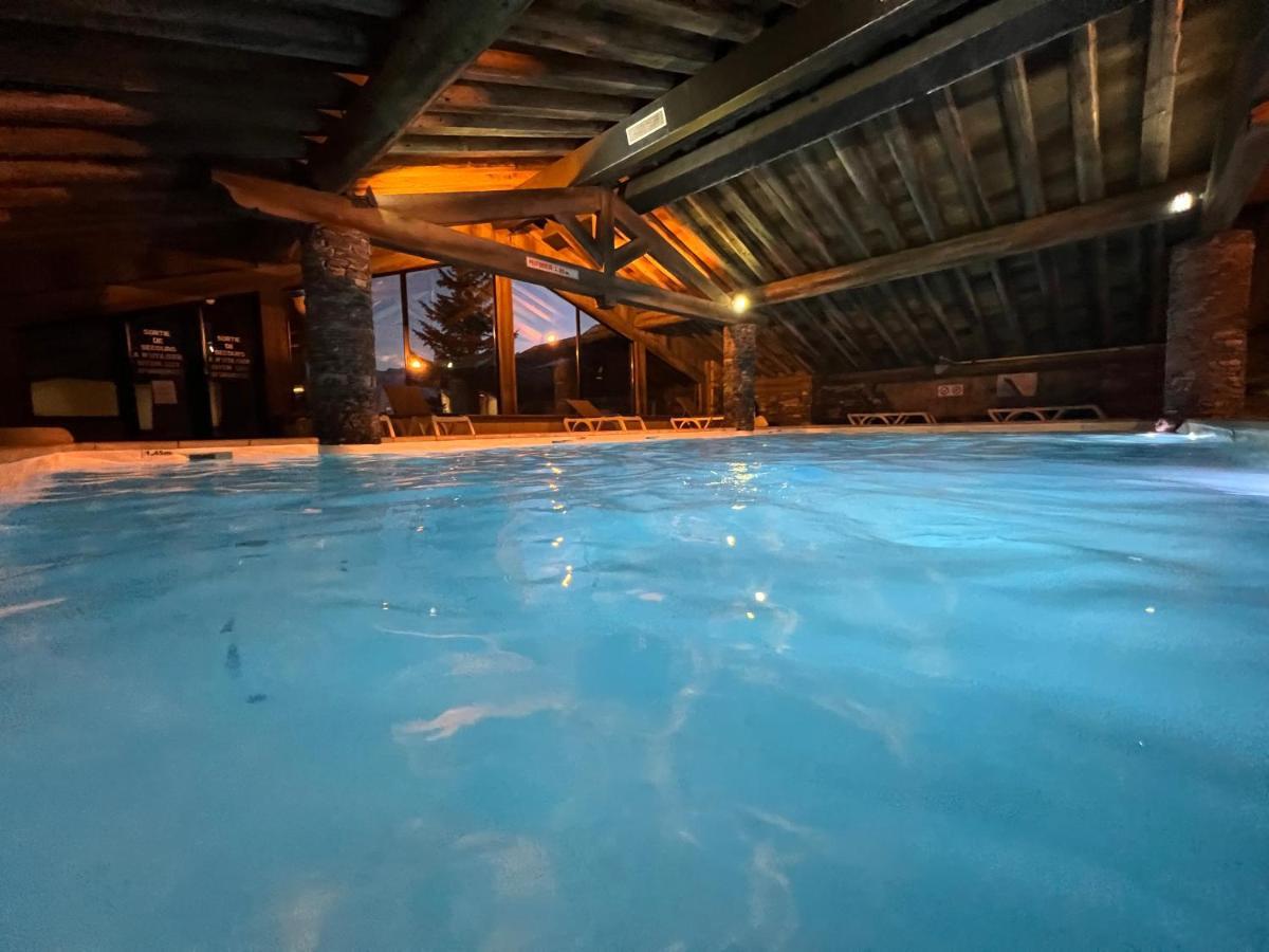 Appartement Ski Aux Pieds Dans Residence Premium Piscine, Sauna Hamam 생마르탱 드 벨빌 외부 사진