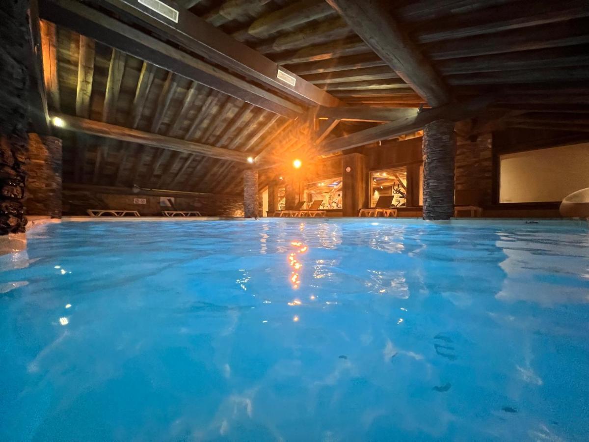 Appartement Ski Aux Pieds Dans Residence Premium Piscine, Sauna Hamam 생마르탱 드 벨빌 외부 사진